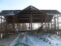 Rupple Barn Frame showing Gable on the Side